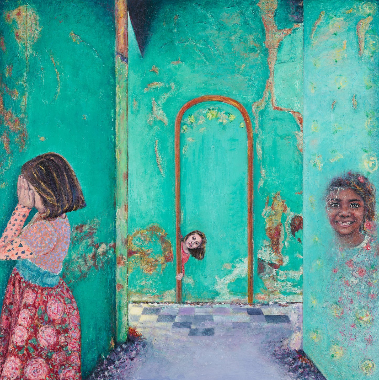 'In These Walls Memories Remain II' Limited Edition Giclee Print Reproduction by Tanya Cole