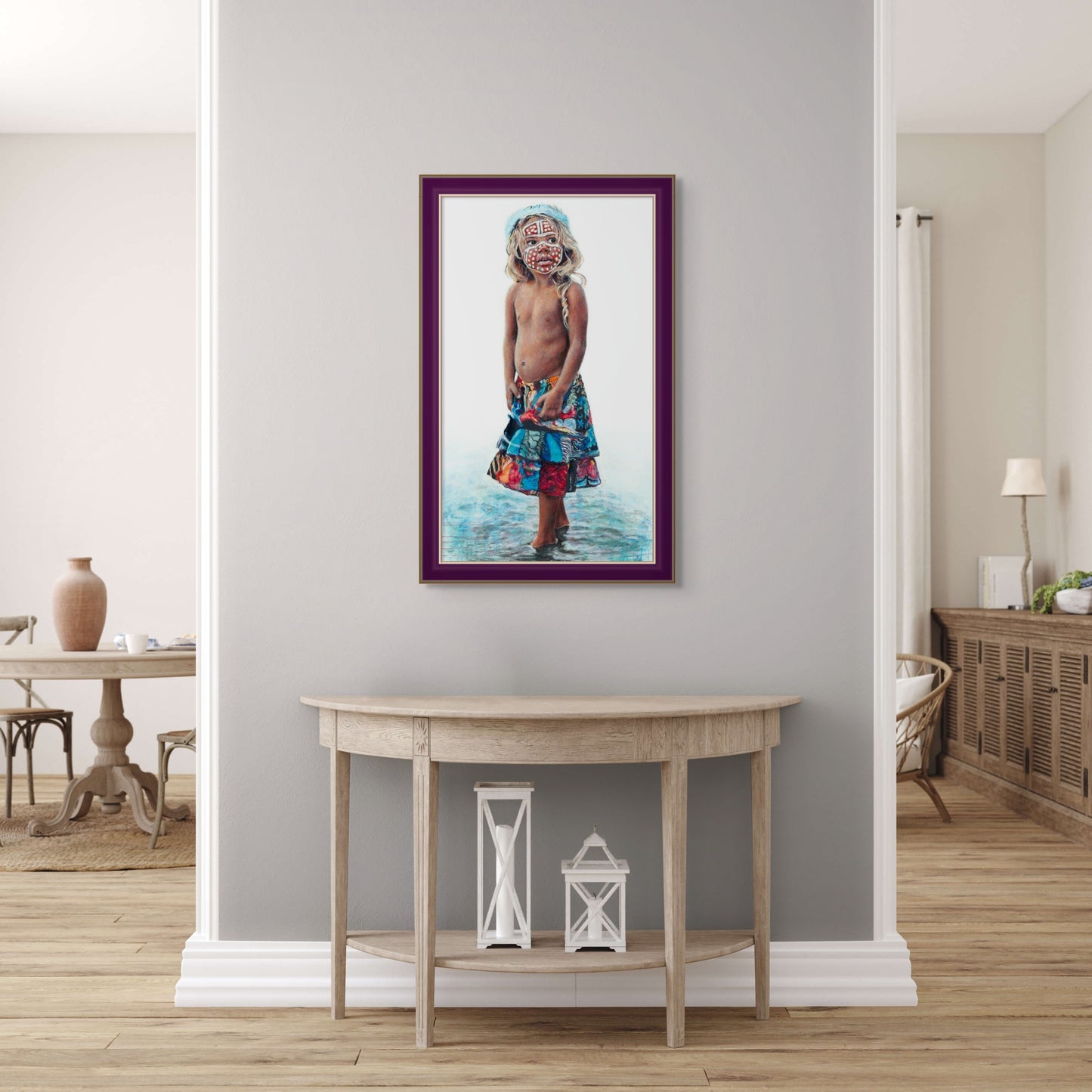 'Continue The Journey of My Ancestors' Limited Edition Print Reproduction by Tanya Cole