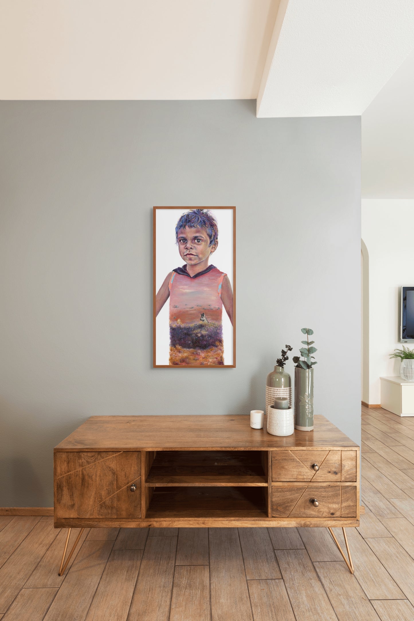 'Soul Country Connected' Limited Edition Print by Tanya Cole
