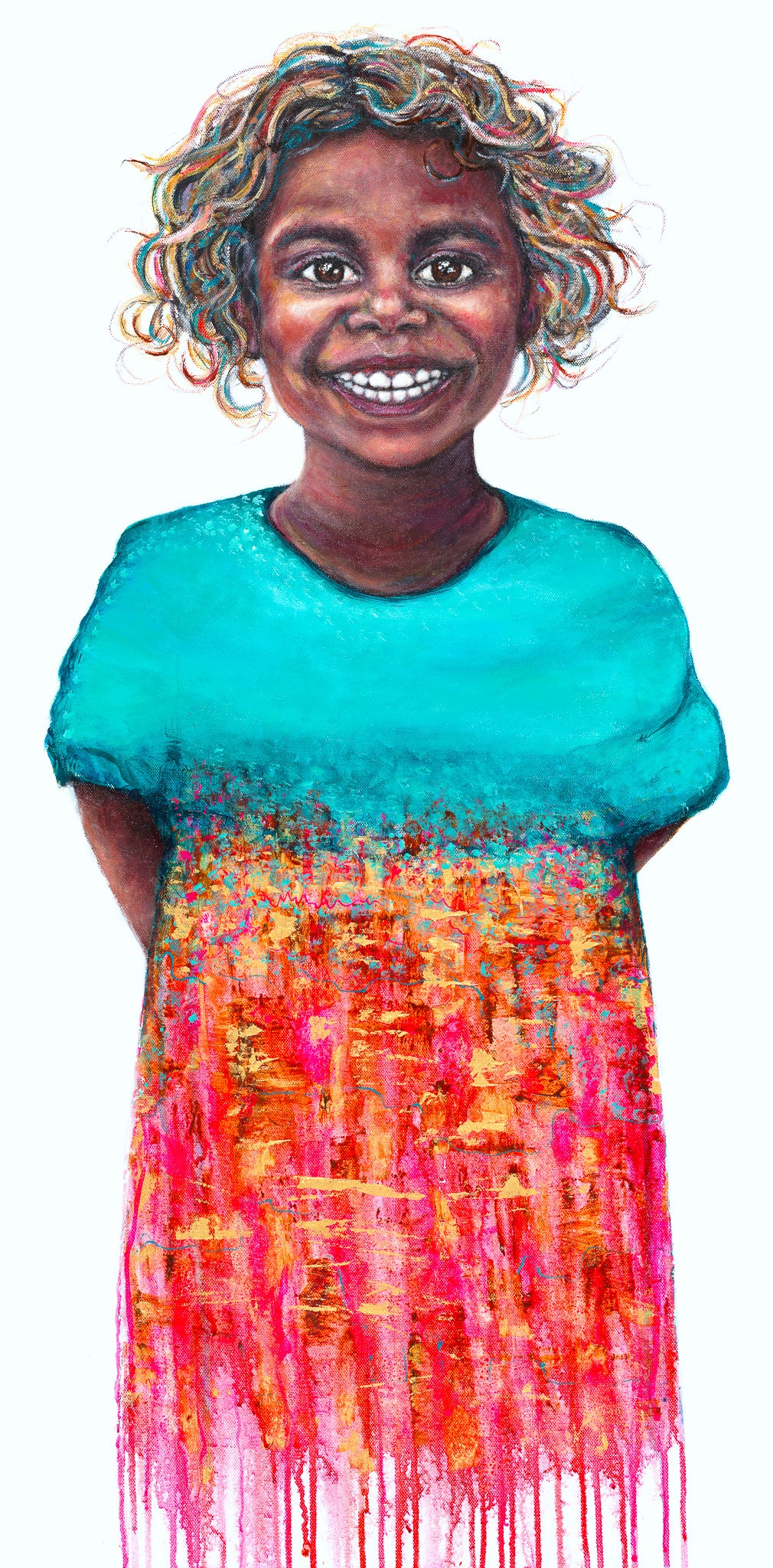 'Joyfilled Landscapes Within' Original Oil on Canvas (SOLD)
