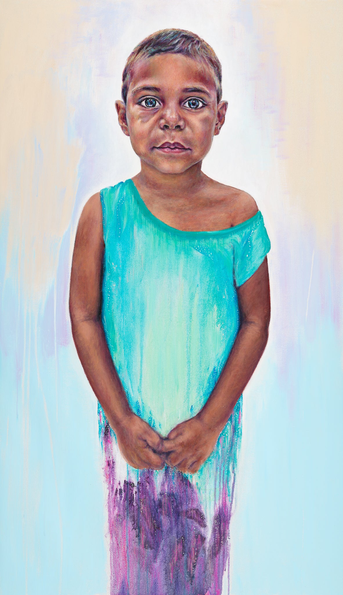 'In My World The Light Shines' Original Oil on Linen