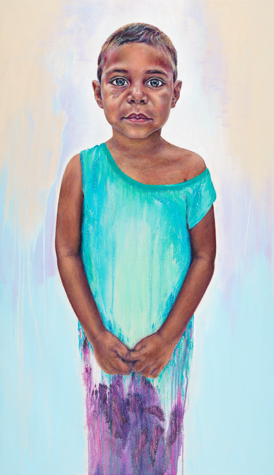 'In My World The Light Shines' Original Oil on Linen