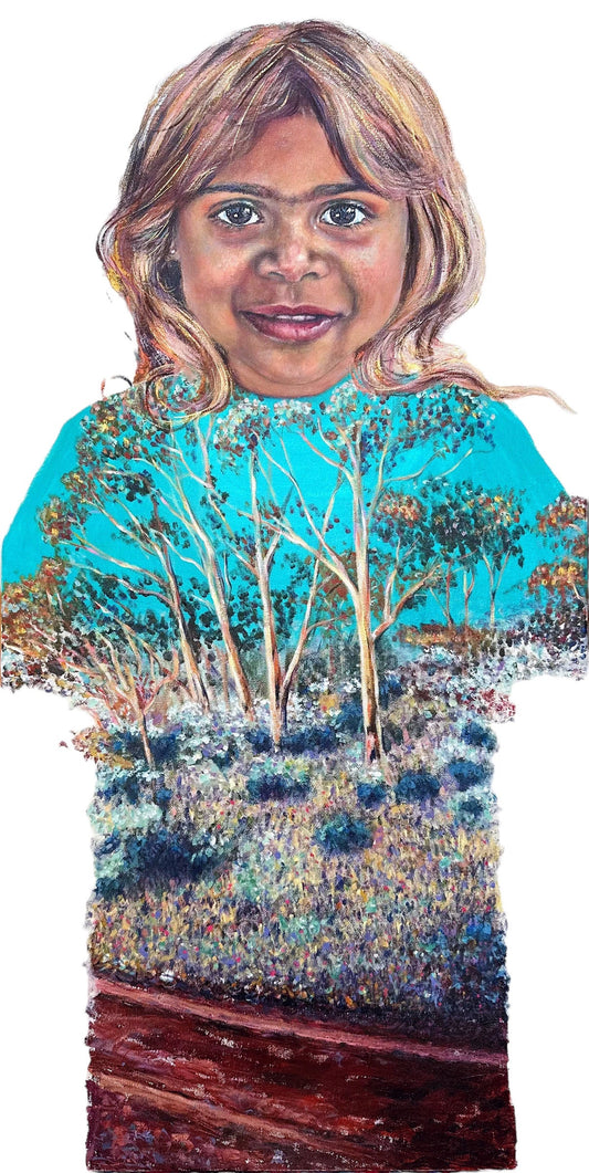 'Bush Dreaming II' Original Oil on Canvas