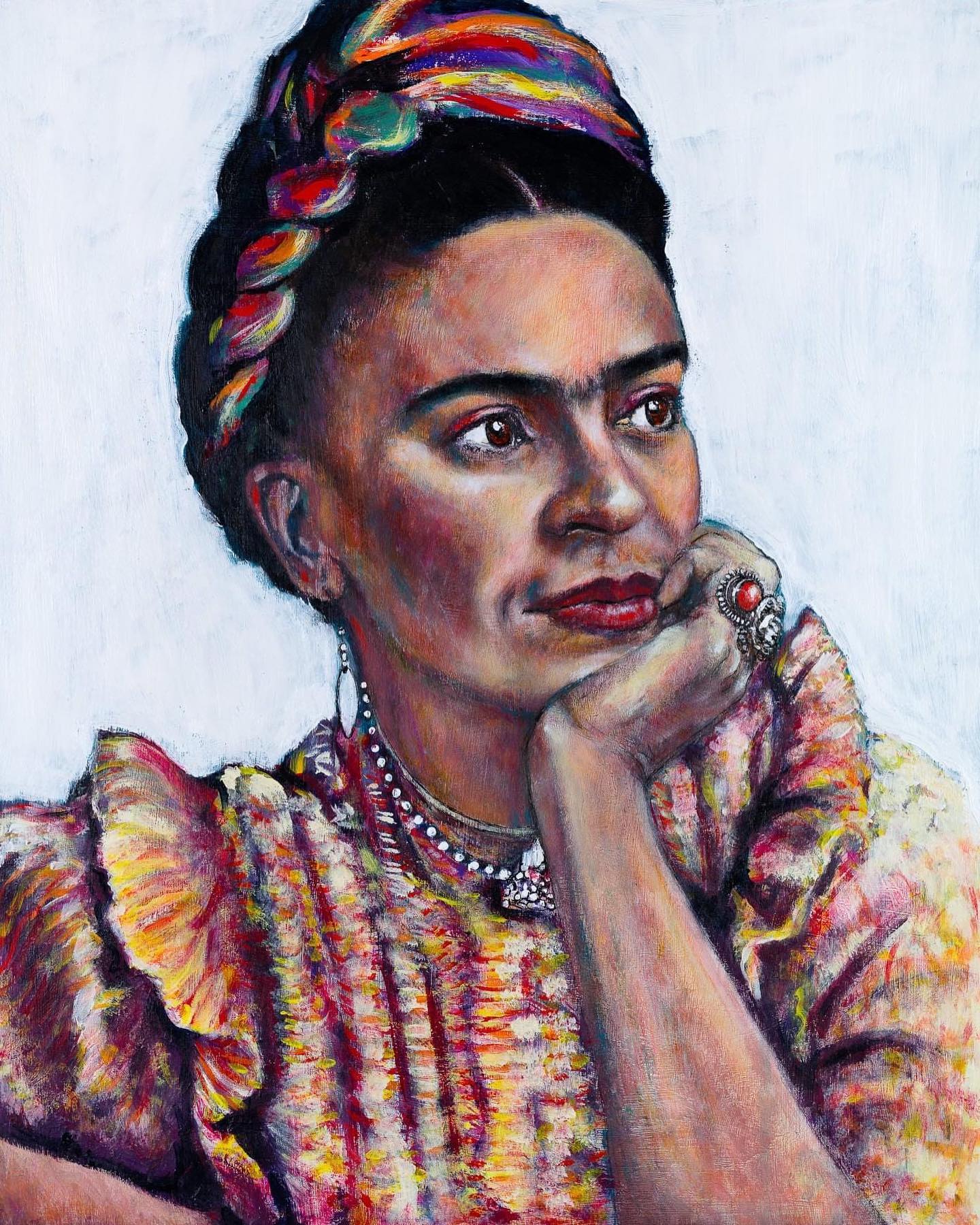 ‘Frida Recordando el Pasado’ (‘Remembering the Past’) Limited Edition Print Reproduction by Tanya Cole