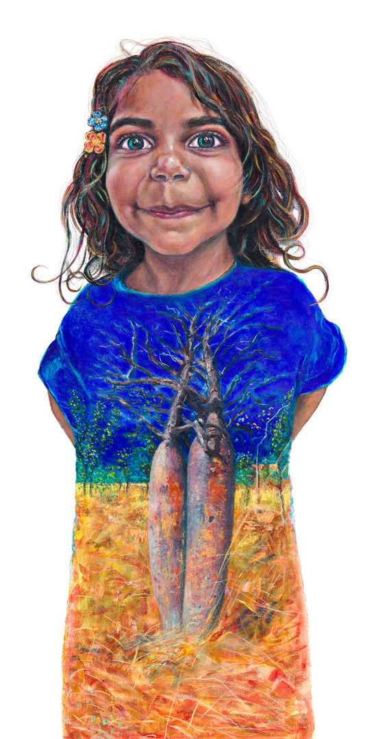 'The Whispering Boabs Call To Me' Limited Edition Print by Tanya Cole