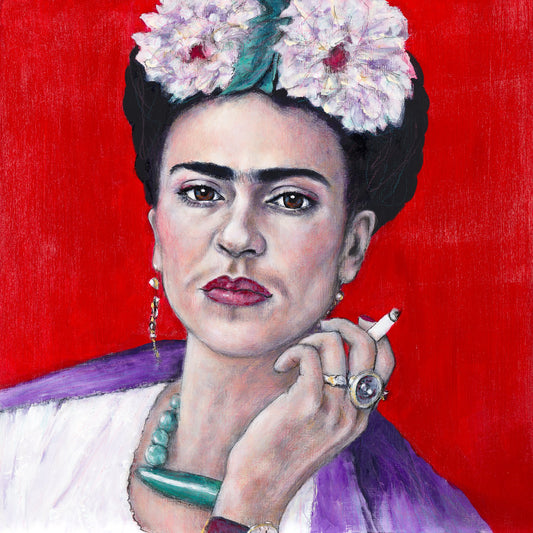 ‘Amada (Beloved) Frida' Limited Edition Giclee Print Reproduction by Tanya Cole