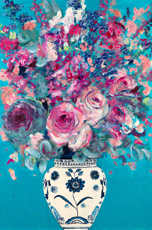 ‘Haute en Couleur (High In Colour)’ Limited Edition Print Reproduction by Tanya Cole