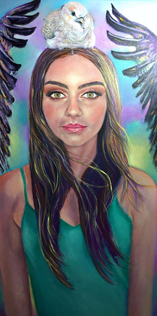 ‘Grace in Liberty & Freedom Flying' Limited Edition Print Reproduction by Tanya Cole