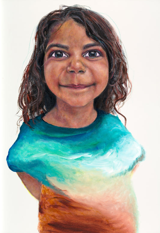 'The Light Shines From Within' Limited Edition Print Reproduction by Tanya Cole